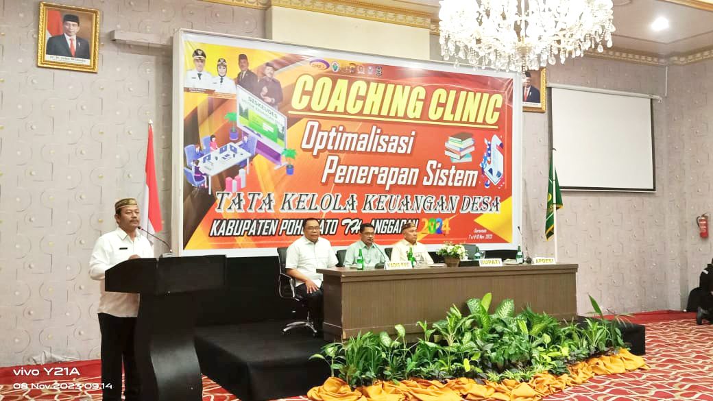 Ketua APDESI : Sirwan Mohi Saat Memberikan Sambutan 