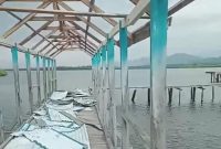 kondisi jembatan rusak desa torosiaje jaya, kecamatan popayato, kabupaten pohuwato. (Dok: Istimewa/Bercak.id)