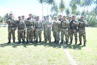 Komcad menghadiri upacara peringatan hari juang infanteri TNI AD Ke-77 Tahun. Foto: Bercak. Id