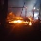 Kebaran hebat yang terjadi di kecamatan Patilanggio. Foto: Istw