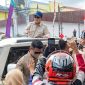 Presiden RI Prabowo Subianto saat melakukan kunjungan ke Gorontalo. Foto. Istw