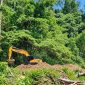 Alat berat excapator diduga beroperasi untuk tambang ilegal di kawasan hutan bugu, pohuwato,gorontalo. Foto:Istw