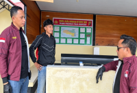 Satuan Reserse Narkoba (Satresnarkoba) Polres Pohuwato bersama Badan Narkotika Nasional Kabupaten (BNNK) Pohuwato menggelar razia kendaraan dan pemeriksaan urine di Pos Perbatasan Gorontalo–Sulawesi Tengah, Desa Molosipat, Kecamatan Popayato Barat. Foto: Humas Polres Pohuwato